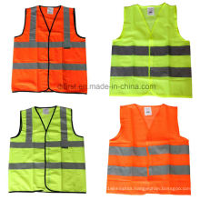 Safety Vest with Hi Visibility Reflective Tape